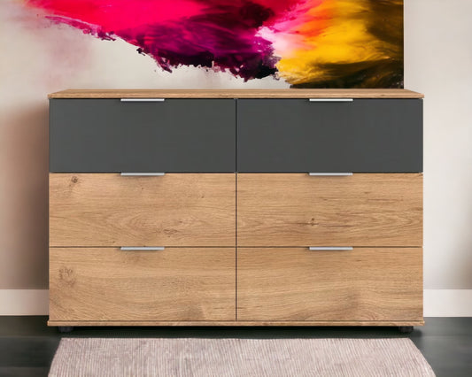 Wimex Schubkastenkommode Valencia mit 6 Schubladen B/H/T ca. 130 x 83 x 41 cm