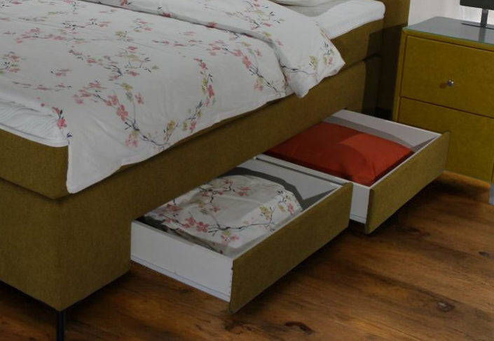 Boxspringbett KS Voyage S, Komfortbett mit 4 Schubladen, inkl. Lieferung und Montage