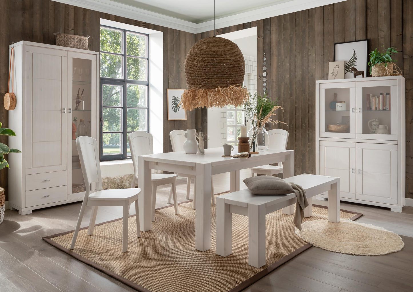 Infantil Vita Esszimmertisch Kiefer massiv Breite 140/160/180 cm x T 90 cm