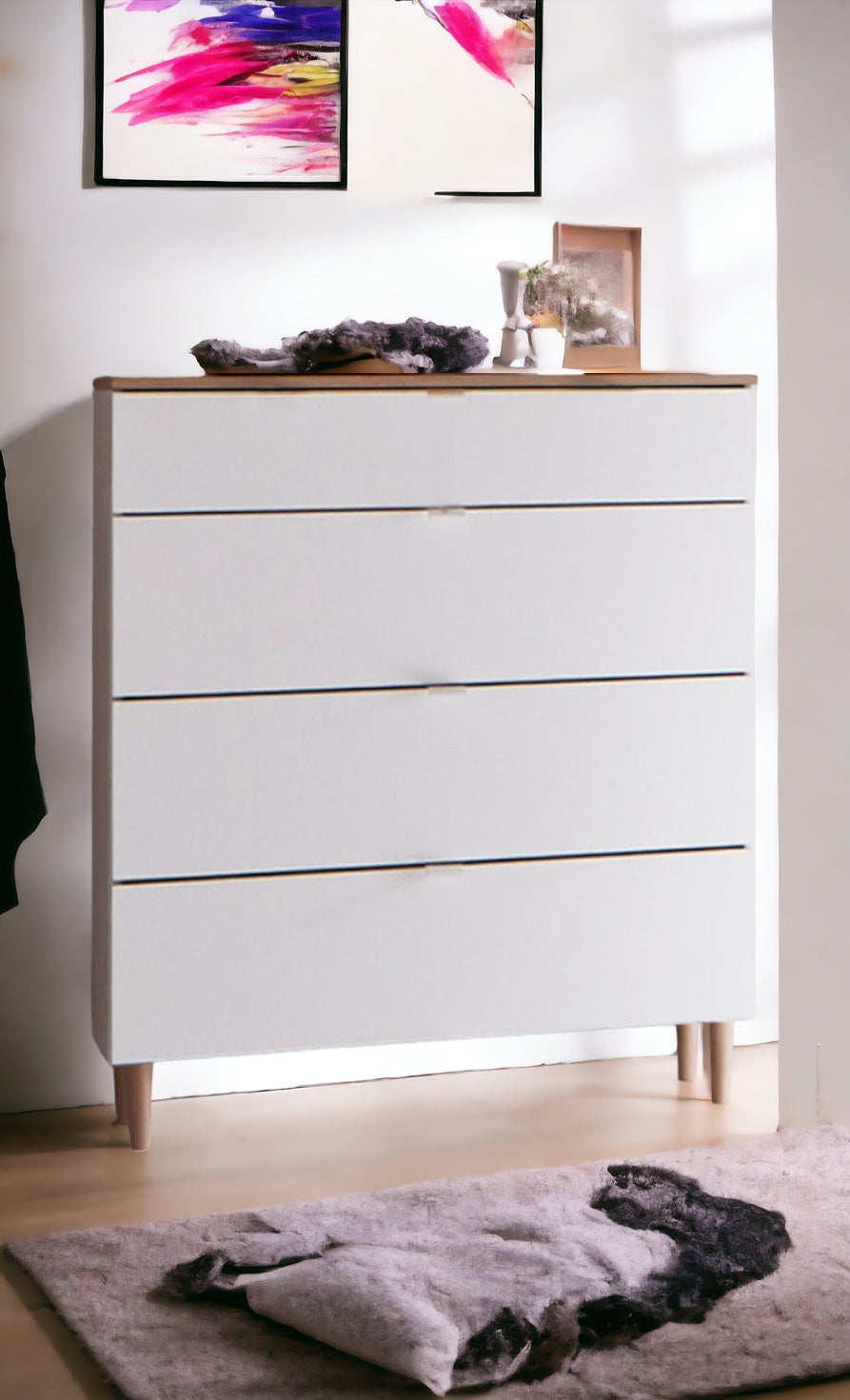 Wimex Schubkastenkommode Skagen mit 4 Schubladen B/H/T ca. 81 x 84 x 41 cm