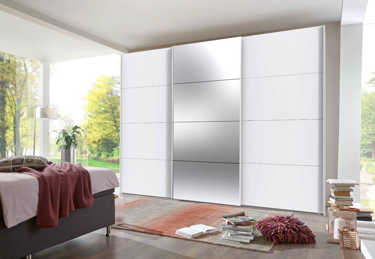 Schwebetürenschrank Norderstedt 3-türig B/H/T ca. 360 x 236 x 64 cm