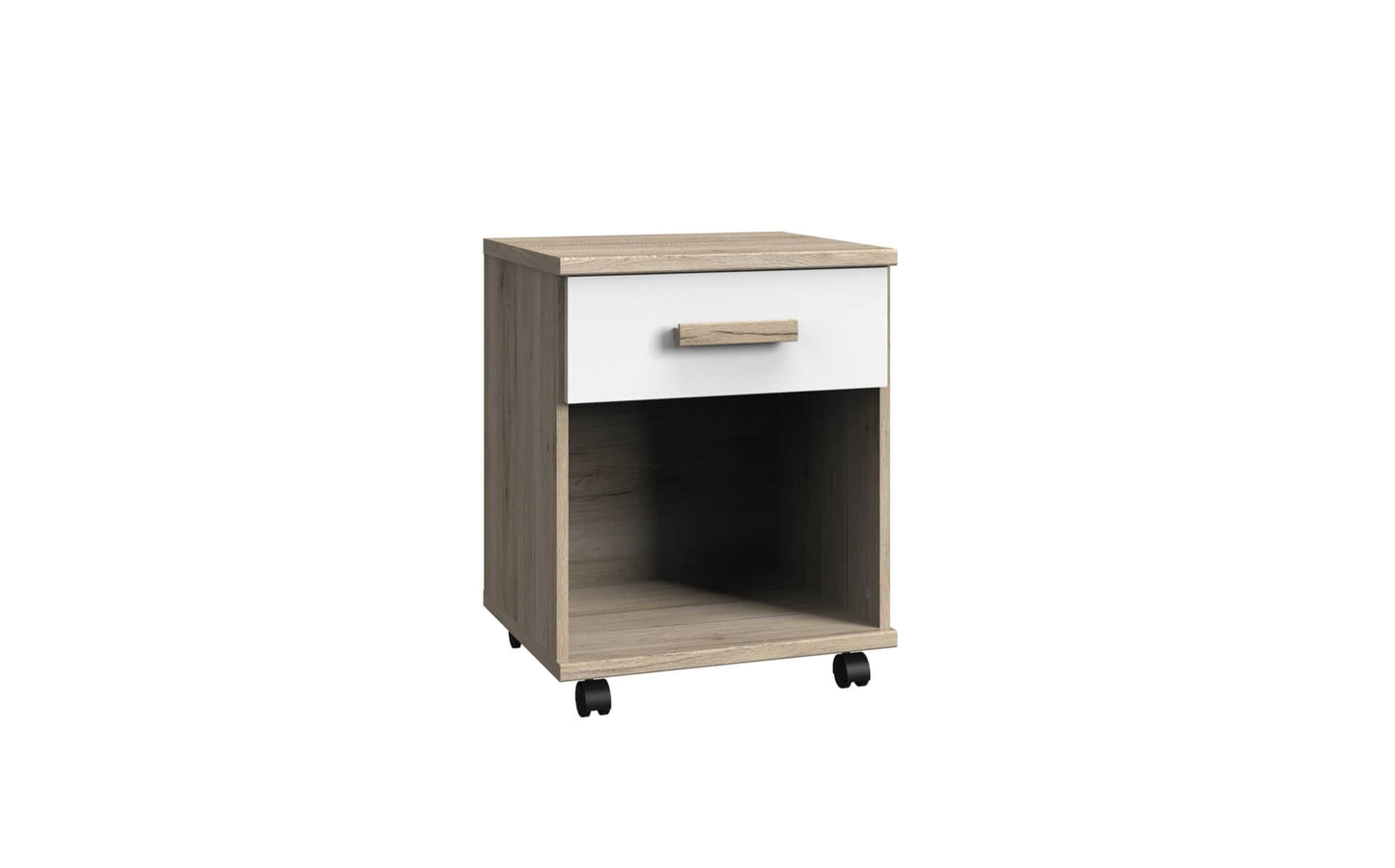 Wimex Rollcontainer Cariba mit eine Schublade für Schreibtisch B/H/T ca. 46 x 58 x 40 cm