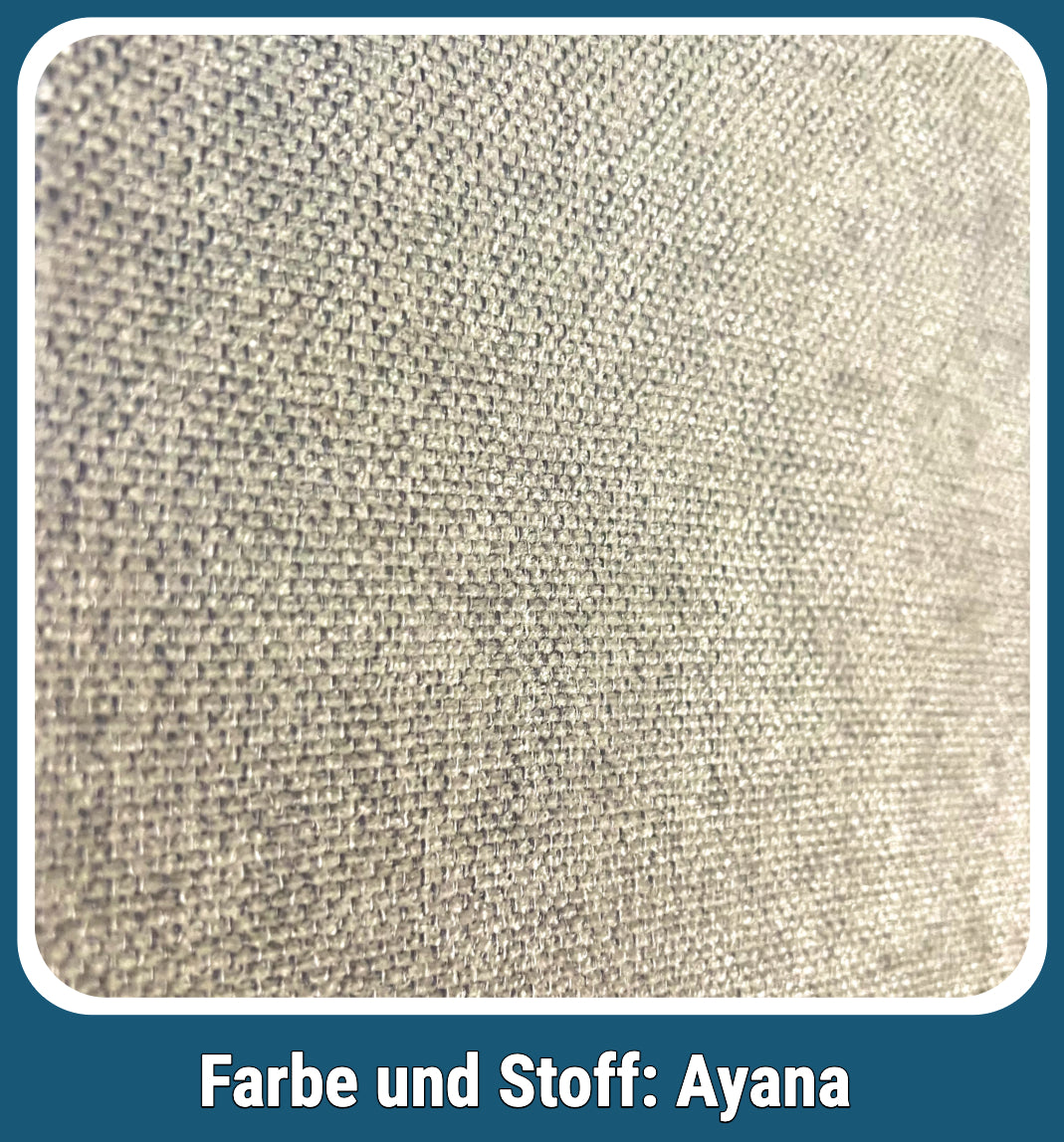 Boxspringbett Ayana Hellgrau/Beige Voll-orthopädisches Komfortbett mit Bettkasten, Stauraum, inkl. kostenlose Lieferung und Montage
