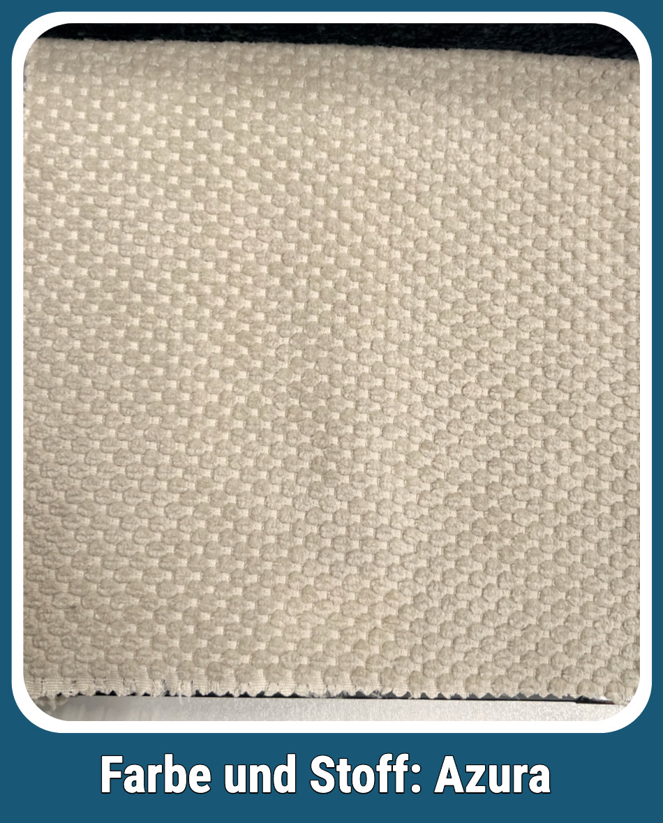 Boxspringbett Azura Beige Voll-orthopädisches Komfortbett mit Bettkasten, Stauraum, inkl. kostenlose Lieferung und Montage