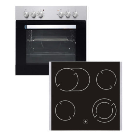 PKM Einbauherdset BIC7-2KBGKIX2 Breite 60 cm