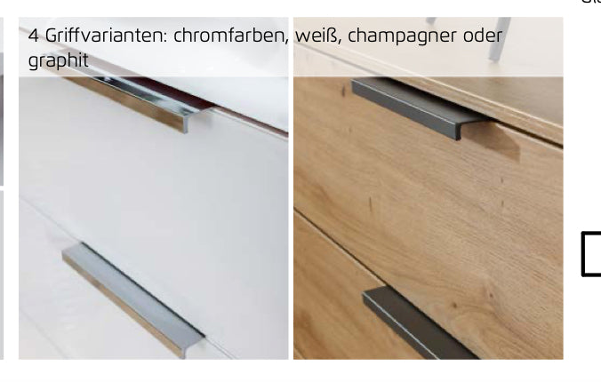 Rauch Flipp Kombikommode mit Schubladen ca. B/H/T 160 x 100 x 42 cm