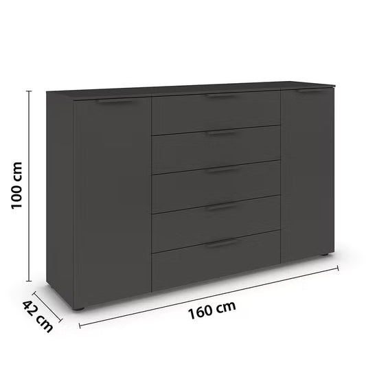 Rauch Flipp Kombikommode mit Schubladen ca. B/H/T 160 x 100 x 42 cm