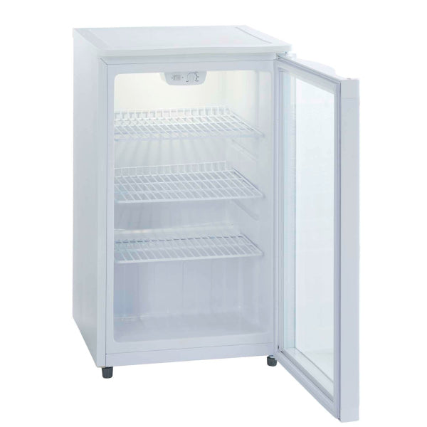 PKM Weintemperierschrank/ Flaschenkühlschrank GKS102, Weiß, Höhe 85 cm