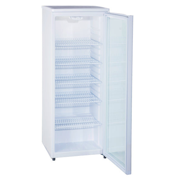 PKM Weintemperierschrank/ Flaschenkühlschrank GKS255, Weiß, Höhe 143 cm