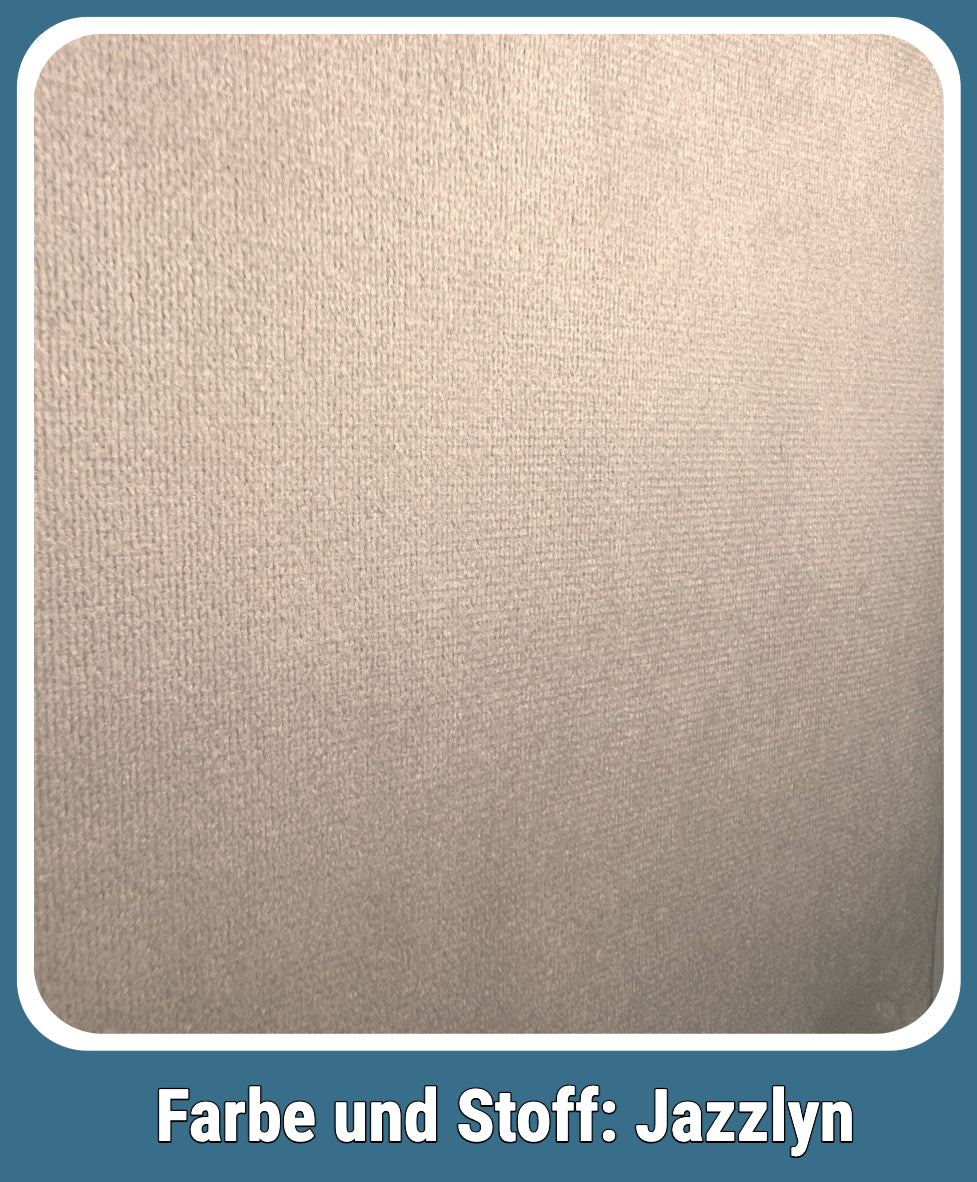 Boxspringbett Jazzlyn Beige Voll-orthopädisches Komfortbett mit Bettkasten, Stauraum, inkl. kostenlose Lieferung und Montage