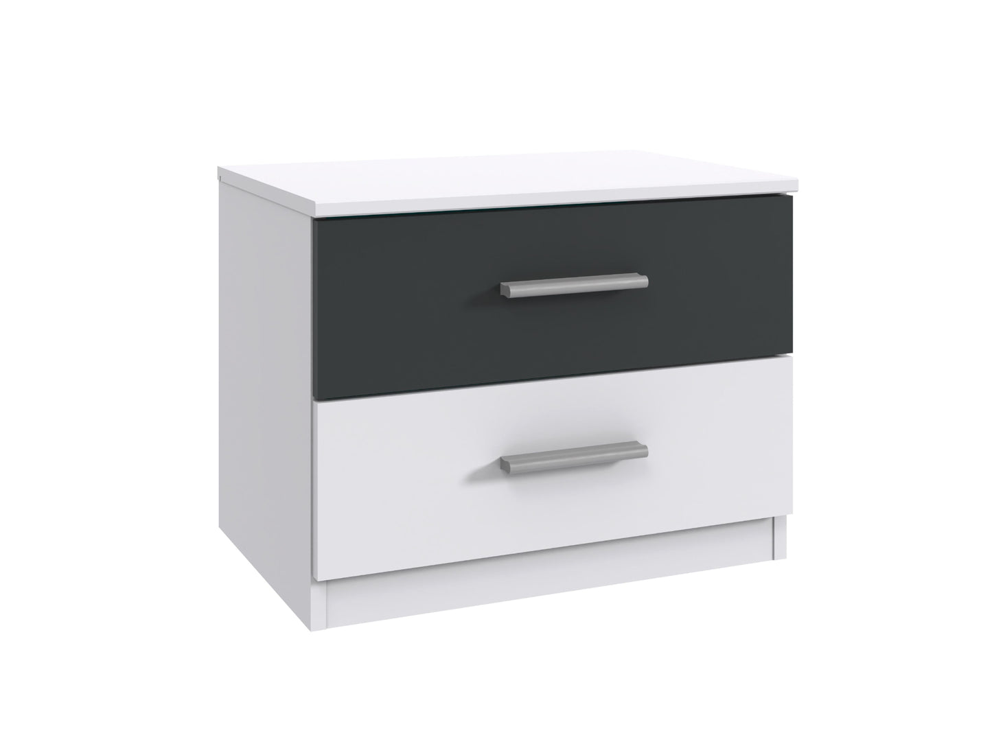 Wimex Nachtschrank Budapest mit 2 Schubladen B/H/T ca. 52 x 40 x 38 cm