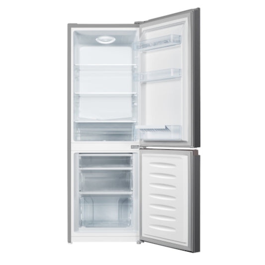 PKM Kühl-Gefrierkombination KG220.4A++ Silber Höhe 143 cm