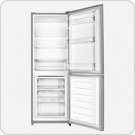 PKM Kühl-Gefrierkombination KG225.4A+++IX Inox,  Höhe 161 cm