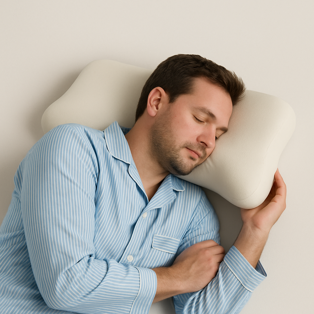 Mentaflex E ergonomische Kopfkissen - das atmusaktive Allergiekerkissen