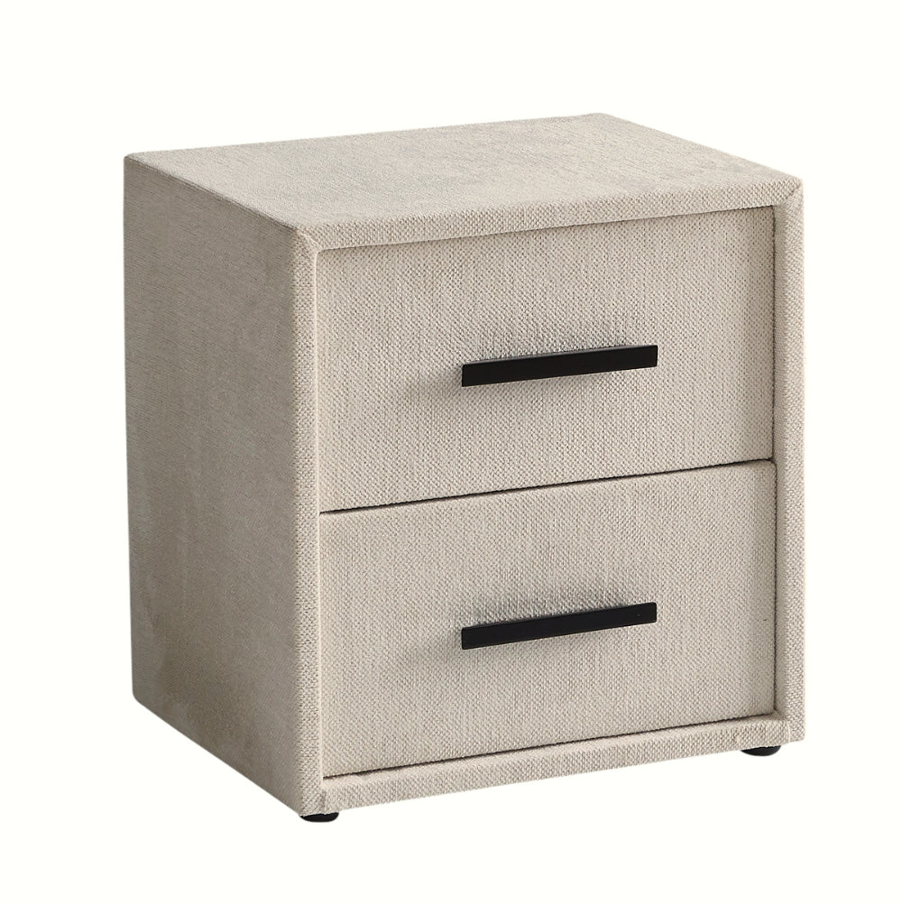 Boxspringbett Ruby Cremeweiß Voll-orthopädisches Komfortbett mit Bettkasten, Stauraum, inkl. kostenlose Lieferung und Montage