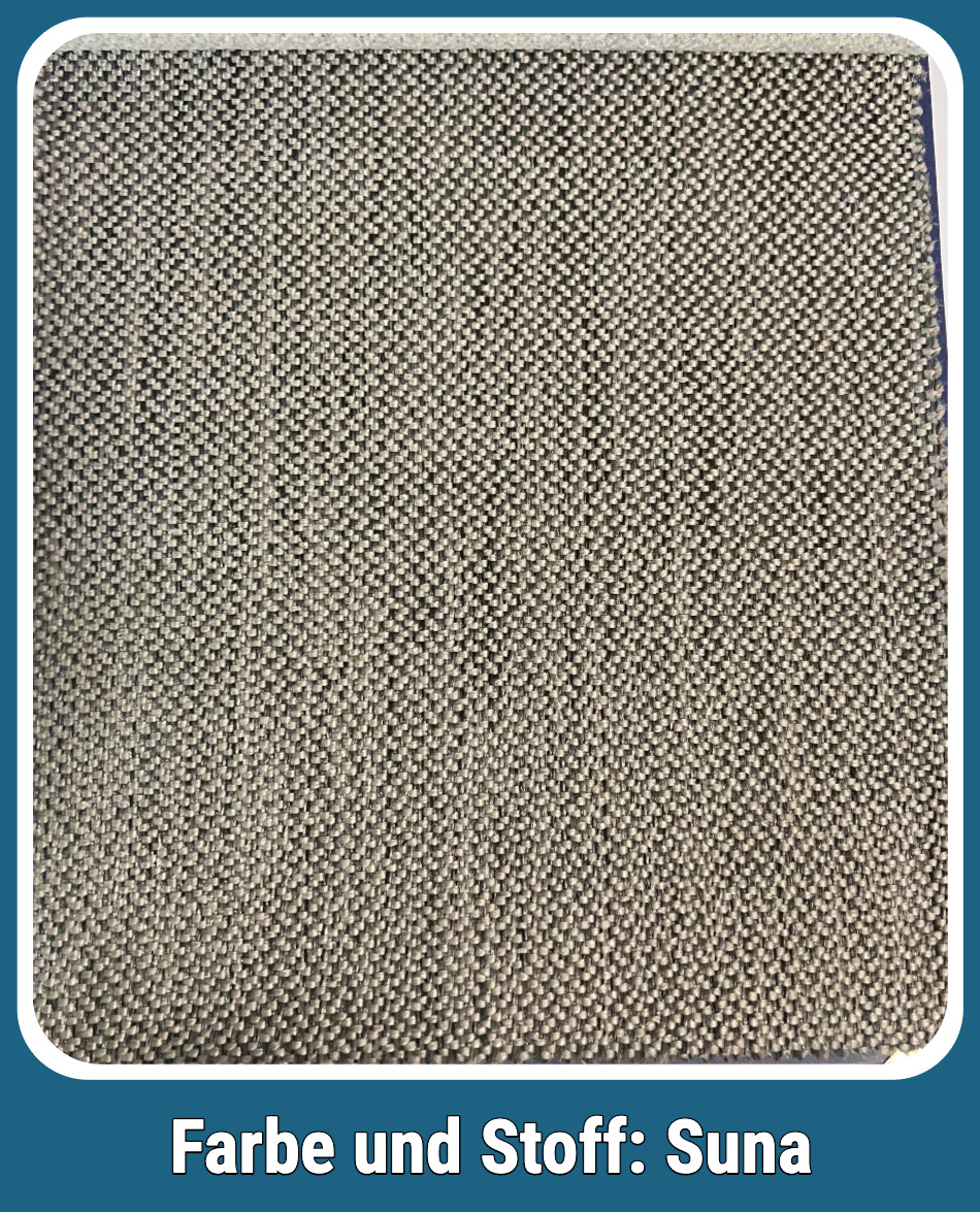 Boxspringbett Suna Hellgrau Voll-orthopädisches Komfortbett mit Bettkasten, Stauraum, inkl. kostenlose Lieferung und Montage