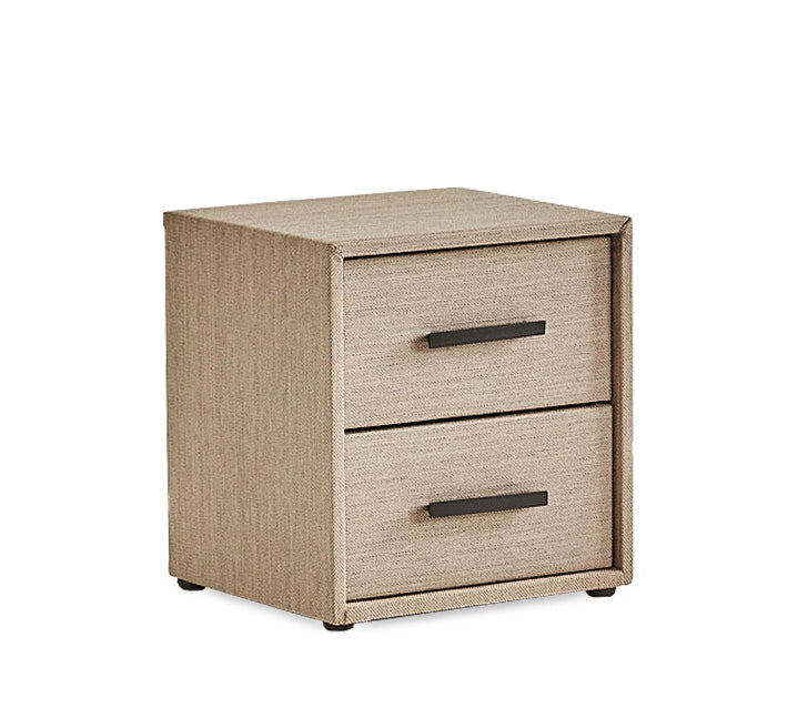 Boxspringbett Senna Beige/Braun Voll-orthopädisches Komfortbett mit Bettkasten, Stauraum, inkl. kostenlose Lieferung und Montage