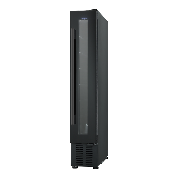 PKM Weintemperierschrank UWTS20-7G, schwarz, Höhe 87 cm x Breite 15 cm
