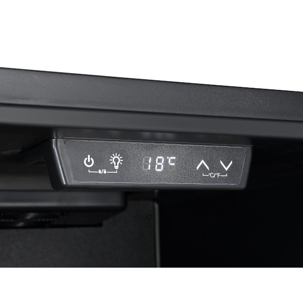 PKM Weintemperierschrank WKS52-2 Höhe 85 cm