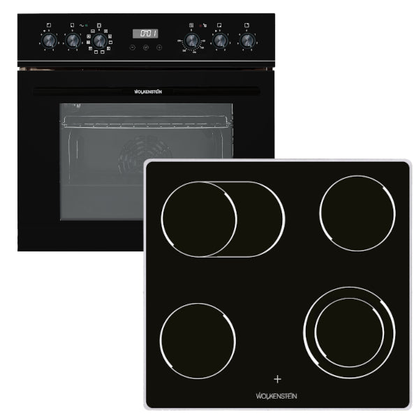 Wolkenstein Einbauherdset WMOC100 Breite 60 cm