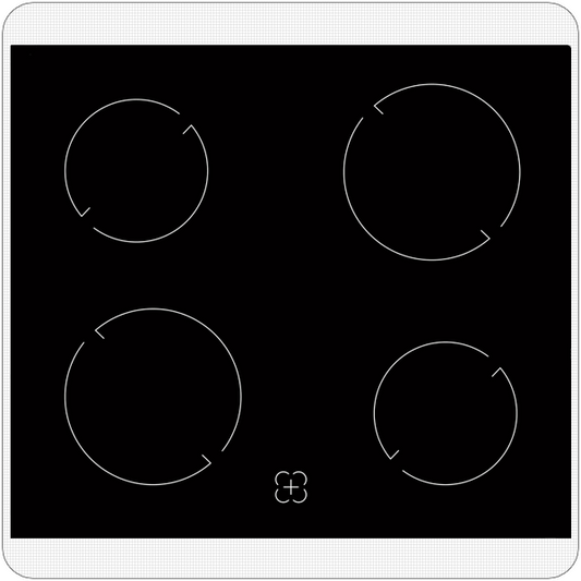 PKM Einbauherdset BIC4-GKU-IX2 Breite 60 cm