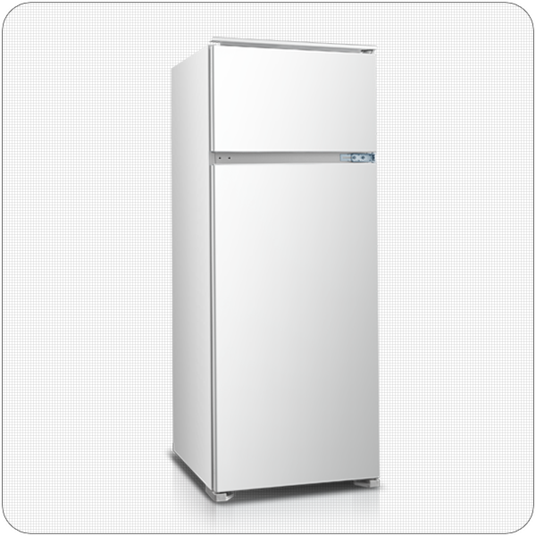 PKM Einbau-Kühl-Gefrierkombination GK225.4EEBN, Weiß, Höhe 144 cm