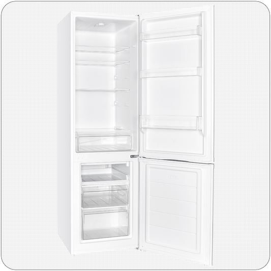 PKM Kühl-Gefrierkombination KG262W-M, Weiß, Höhe 180 cm