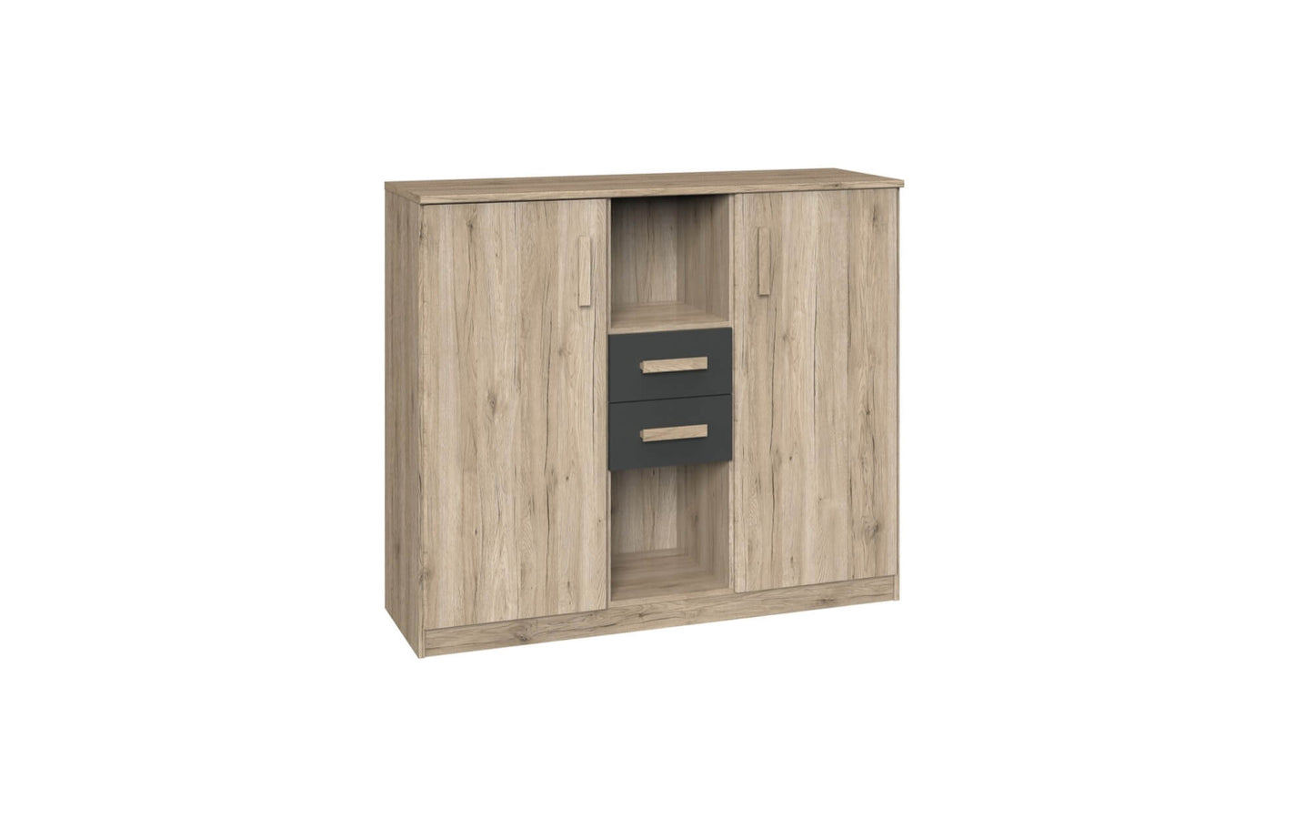Wimex Highboard Cariba Kinderzimmer incl. Soft-Close B/H/T ca. 122 x 105 x 40 cm