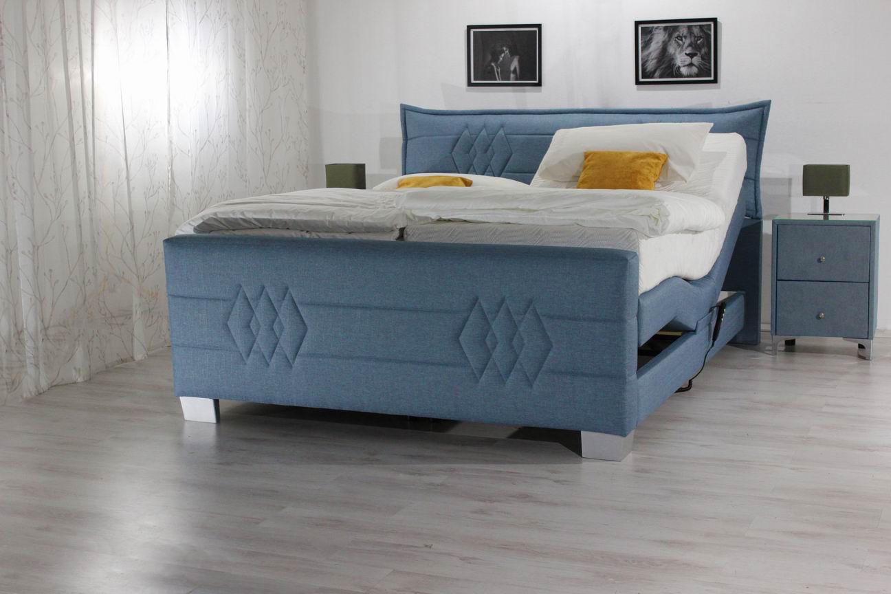 Boxspringbett KS Harmonie E, Elektrisches Komfortbett mit Motor, inkl. Lieferung und Montage