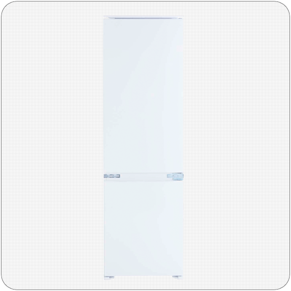 PKM Einbau-Kühl-Gefrierkombination KG250.4EEB, Weiß, Höhe 177 cm