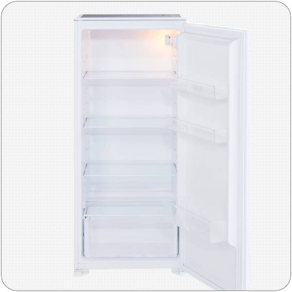 PKM Einbau-Kühlschrank KS215.0A++EB2, Höhe 123 cm, Weiß