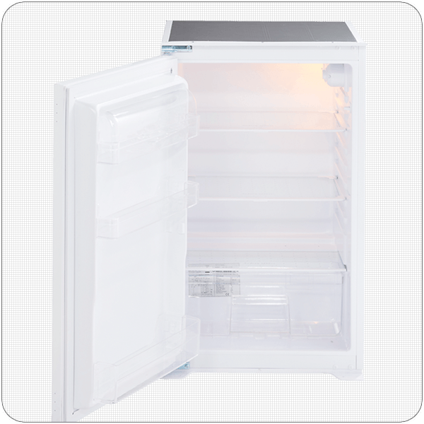 PKM Einbau-Kühlschrank KS130.0A++EB Höhe 88 cm, Weiß