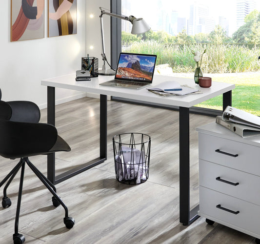 Wimex Schreibtisch Home Desk mit Metallkufen B/H/T ca. 140 x 75 x 70 cm