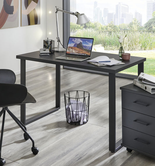 Wimex Schreibtisch Home Desk mit Metallkufen B/H/T ca. 120 x 75 x 70 cm
