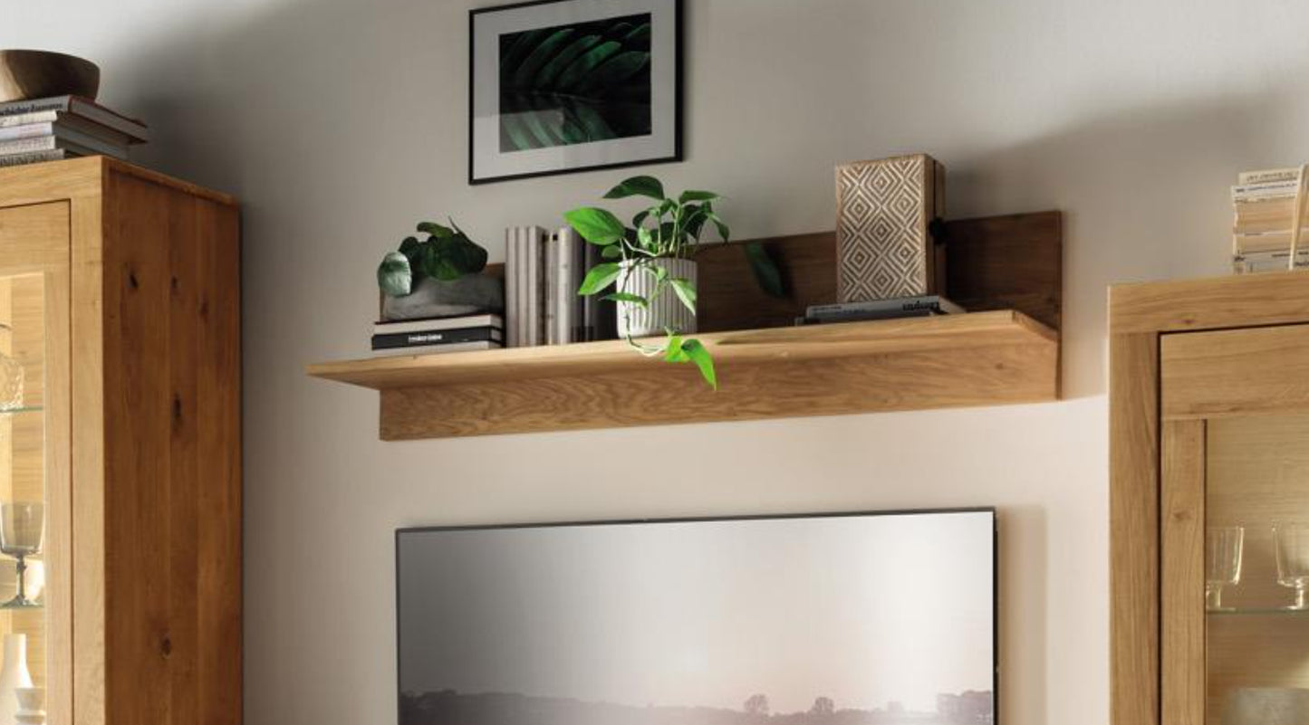 Infantil Basel Wohnzimmer-Set 4-teilig Wildeiche massiv