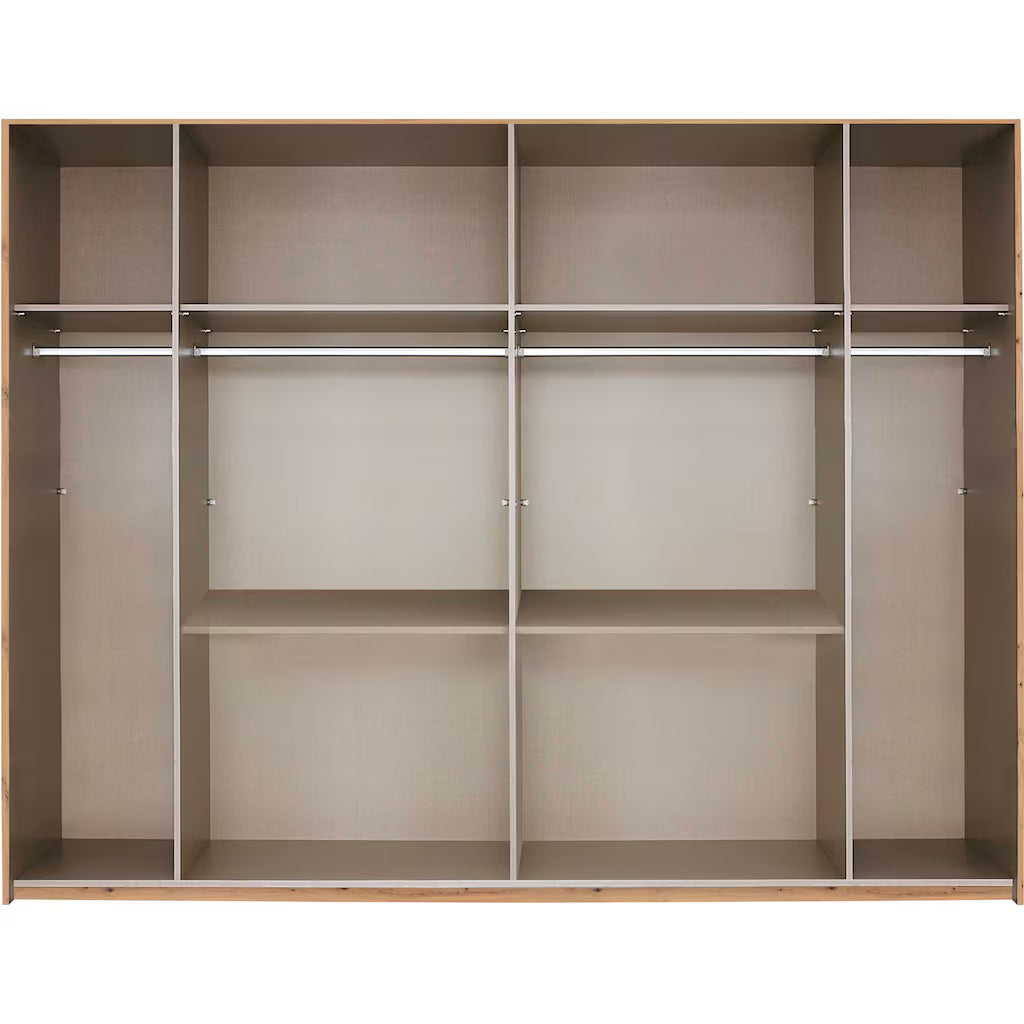 Drehtürenschrank Mainz 6-türig mit 4 Schubladen B/H/T ca. 270 x 210 x 54 cm