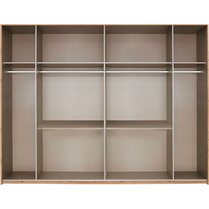 Drehtürenschrank Mainz 6-türig mit 4 Schubladen B/H/T ca. 270 x 210 x 54 cm