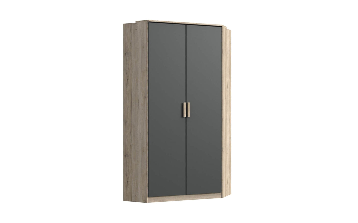 Wimex Kinder Kleiderschrank/ Eckschrank Cariba B/H/T ca. 95 x 199 x 95 cm (Aufstellmaß 120 x 120 cm)