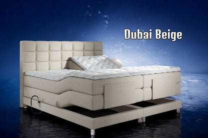 Boxspringbett Dubai elektrisch Breite 160-180 x 200 cm