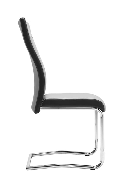 Finori Schwingstuhl Lucky 70A Kunstleder Cappuccino/Grau/Schwarz B/H/T ca. 43 x 98 x 55 cm