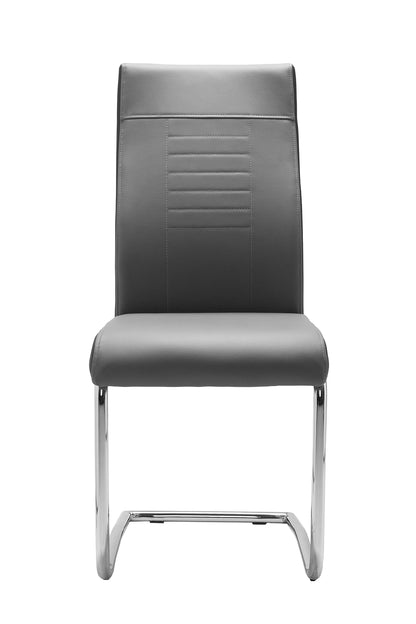 Finori Schwingstuhl Lucky 70A Kunstleder Cappuccino/Grau/Schwarz B/H/T ca. 43 x 98 x 55 cm