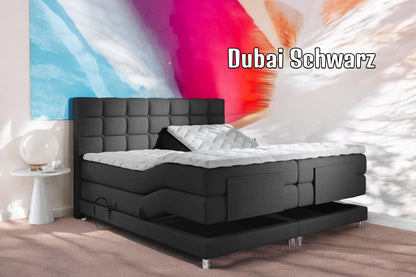 Boxspringbett Dubai elektrisch Breite 160-180 x 200 cm