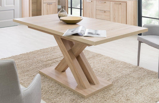 Finori Auszugtisch Avant Sonoma-Eiche B/H/T 160-200 x 76 x 90 cm
