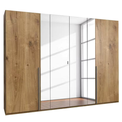 Drehtürenschrank Vanea 6-türig mit 4 Spiegeltüren B/H/T ca. 270 x 208 x 58 cm