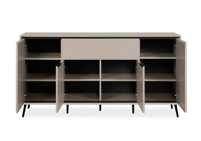 Finori Sideboard mit Schublade Arona Sand/Schwarz ca. B/H/T 175 x 90 x 38 cm