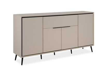 Finori Sideboard mit Schublade Arona Sand/Schwarz ca. B/H/T 175 x 90 x 38 cm