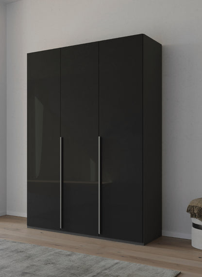 Drehtürenschrank Purisma Glasfronten inkl. Premium Zubehör B/H/T ca. 150/200/250/300 x 223 x 60 cm