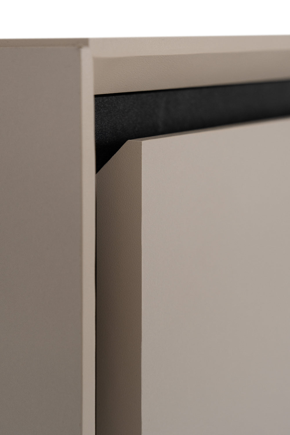 Finori Sideboard mit Schublade Arona Sand/Schwarz ca. B/H/T 175 x 90 x 38 cm
