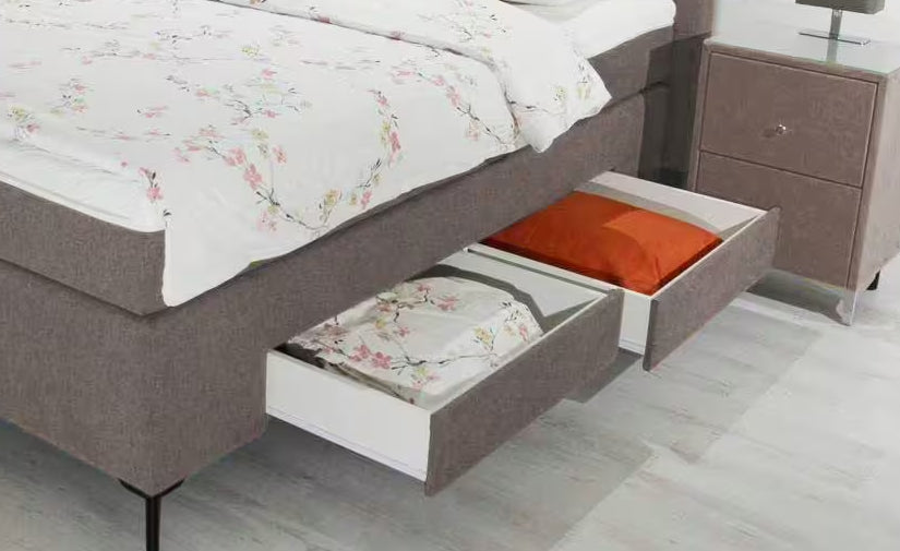 Boxspringbett KS Harmonie S, Komfortbett mit 4 Schubladen, inkl. Lieferung und Montage