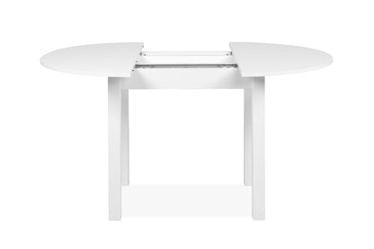 Finori Auszugtisch Coburg Rund Eiche-Sonoma/Weiß/Artisan-Oak B/H/T 100-140 x 76 x 100 cm